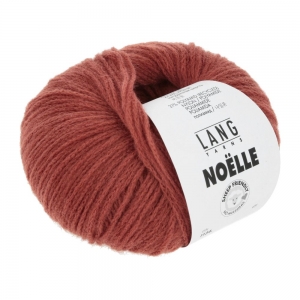 Lang Yarns Noëlle - Pelote de 25 gr - Coloris 0087 Brique
