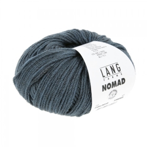 Lang Yarns Nomad - Pelote de 25 gr - Coloris 0010 Bleu Acier