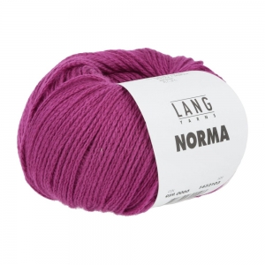 Lang Yarns Norma - Pelote de 50 gr - Coloris 0066 Fuchsia