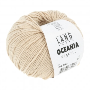 Lang Yarns Oceania - Pelote de 50 gr - Coloris 0002 Crème
