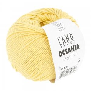 Lang Yarns Oceania - Pelote de 50 gr - Coloris 0014 Jaune