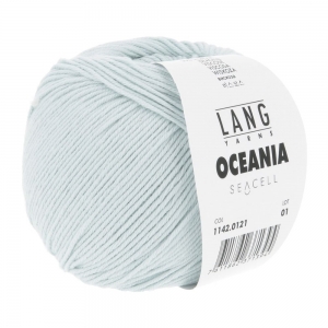 Lang Yarns Oceania - Pelote de 50 gr - Coloris 0121 Bleu Glacier