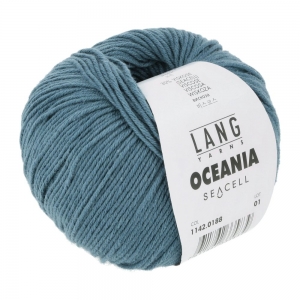 Lang Yarns Oceania - Pelote de 50 gr - Coloris 0188 Pétrole