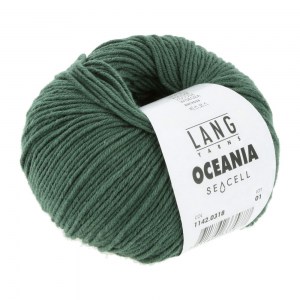 Lang Yarns Oceania - Pelote de 50 gr - Coloris 0318 Sapin