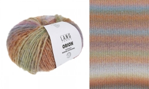 Lang Yarns Orion - Pelote de 100 gr - Coloris 0003 Pastel/Marron/Pétrole