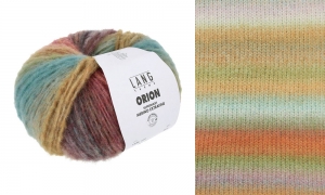 Lang Yarns Orion - Pelote de 100 gr - Coloris 0009 Arc En Ciel