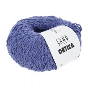 Lang Yarns Ortica - Pelote de 50 gr - Coloris 0006 Bleu