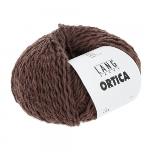 Lang Yarns Ortica - Pelote de 50 gr - Coloris 0068 Marron