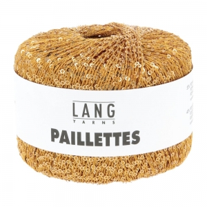 Lang Yarns Paillettes - Pelote de 25 gr - Coloris 0049 Jaune Doré