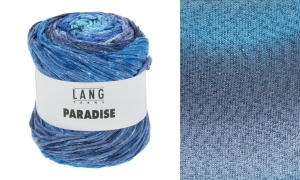 Lang Yarns Paradise - Pelote de 100 gr - Coloris 0006 Bleu