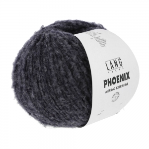 Lang Yarns Phoenix - Pelote de 100 gr - Coloris 0035 Bleu Foncé