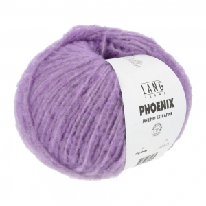 Lang Yarns Phoenix - Pelote de 100 gr - Coloris 0046 Lilas