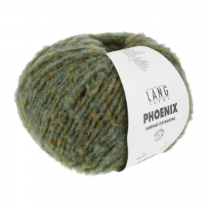 Lang Yarns Phoenix - Pelote de 100 gr - Coloris 0117 Vert Chante Claire