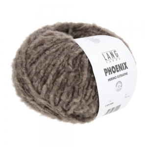 Lang Yarns Phoenix - Pelote de 100 gr - Coloris 0168 Marron Chante Claire