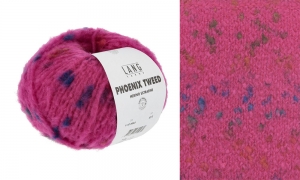 Lang Yarns Phoenix Tweed - Pelote de 100 gr - Coloris 0065 Pink