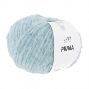 Lang Yarns Piuma - Pelote de 50 gr - Coloris 0021 Bleu Clair