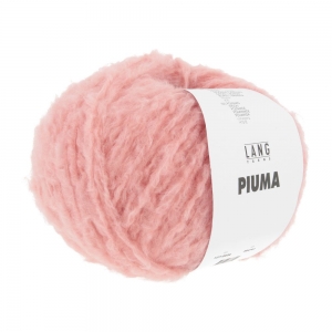 Lang Yarns Piuma - Pelote de 50 gr - Coloris 0028 Corail
