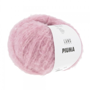 Lang Yarns Piuma - Pelote de 50 gr - Coloris 0045 Mauve