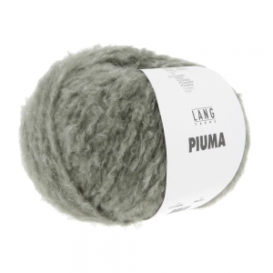 Lang Yarns Piuma - Pelote de 50 gr - Coloris 0098 Olive