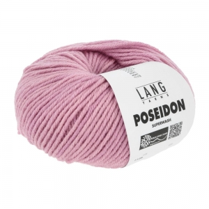 Lang Yarns Poseidon - Pelote de 50 gr - Coloris 0009 Rose