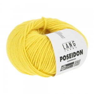 Lang Yarns Poseidon - Pelote de 50 gr - Coloris 0014 Jaune