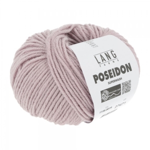 Lang Yarns Poseidon - Pelote de 50 gr - Coloris 0019 Rosé