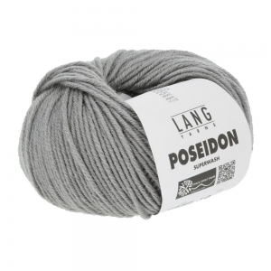Lang Yarns Poseidon - Pelote de 50 gr - Coloris 0024 Gris