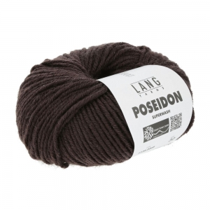 Lang Yarns Poseidon - Pelote de 50 gr - Coloris 0068 Marron