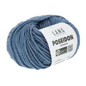 Lang Yarns Poseidon - Pelote de 50 gr - Coloris 0074 Atlantique