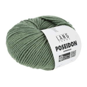 Lang Yarns Poseidon - Pelote de 50 gr - Coloris 0091 Lierre