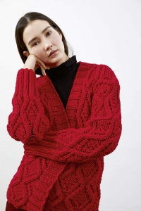 2502-14 Gilet en Lang Yarns Merino 50