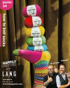 Livret Lang Yarns Punto 34 How To Knit Socks