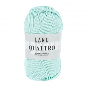 Lang Yarns Quattro - Pelote de 50 gr - Coloris 0158 Menthe