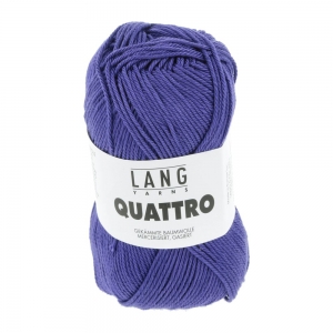 Lang Yarns Quattro - Pelote de 50 gr - Coloris 0206 Royal