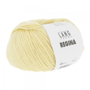 Lang Yarns Regina - Pelote de 50 gr - Coloris 0013 Jaune Pâle