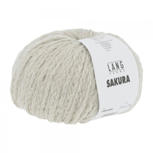 Lang Yarns Sakura - Pelote de 50 gr - Coloris 0022 Sable