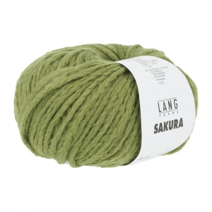 Lang Yarns Sakura - Pelote de 50 gr - Coloris 0097 Olive