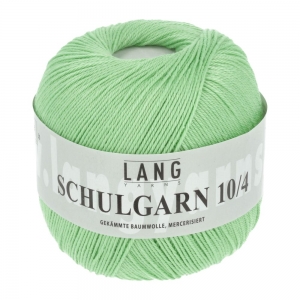 Lang Yarns Schulgarn 10/4 - Pelote de 50 gr - Coloris 0036 Pomme