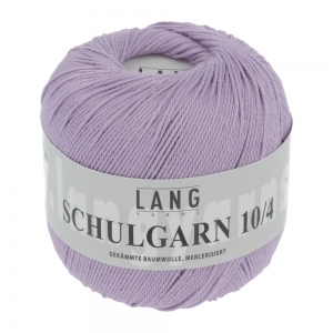 Lang Yarns Schulgarn 10/4 - Pelote de 50 gr - Coloris 0046 Lilas