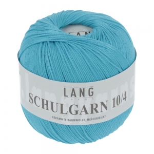 Lang Yarns Schulgarn 10/4 - Pelote de 50 gr - Coloris 0071 Turquoise