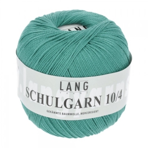 Lang Yarns Schulgarn 10/4 - Pelote de 50 gr - Coloris 0073 Océan