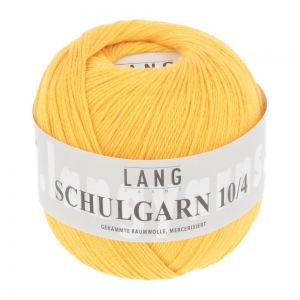 Lang Yarns Schulgarn 10/4 - Pelote de 50 gr - Coloris 0077 Or