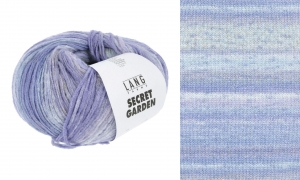 Lang Yarns Secret Garden - Pelote de 50 gr - Coloris 0003 Bleu