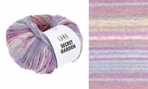 Lang Yarns Secret Garden - Pelote de 50 gr - Coloris 0005 Lilas/Pink