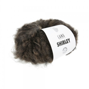 Lang Yarns Shirley - Pelote de 50 gr - Coloris 0068 Marron Foncé