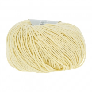 Lang Yarns Soft Cotton - Pelote de 50 gr - Coloris 0013 Jaune Pâle