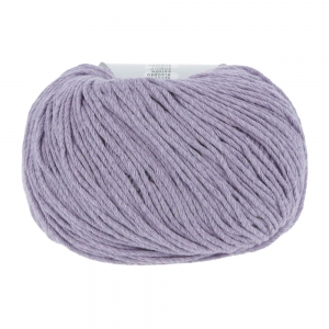 Lang Yarns Soft Cotton - Pelote de 50 gr - Coloris 0045 Lilas