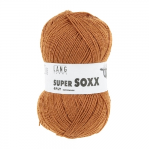 Lang Yarns Super Soxx 4-ply - Pelote de 100 gr - Coloris 0011 Bronze