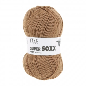 Lang Yarns Super Soxx 4-ply - Pelote de 100 gr - Coloris 0039 Camel
