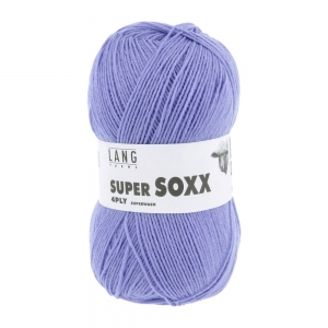 Lang Yarns Super Soxx 4-ply - Pelote de 100 gr - Coloris 0046 Mauve